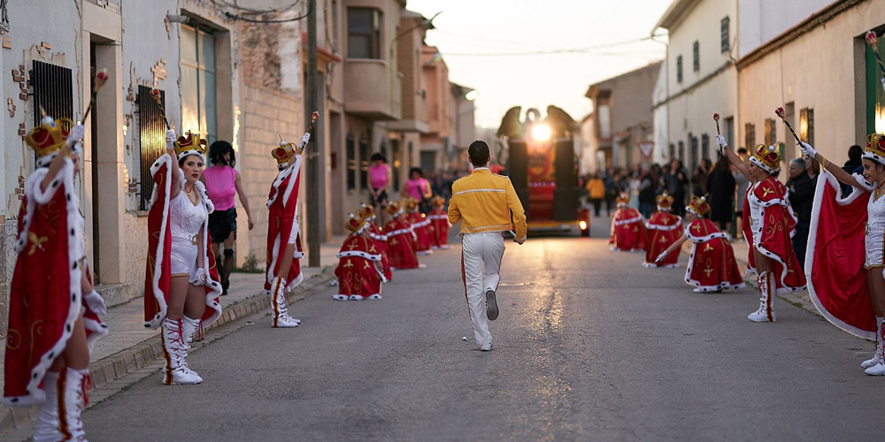 Desfile en la calle